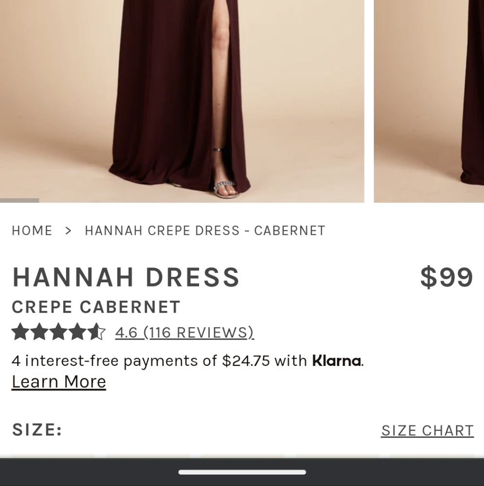 Hannah Crepe Dress